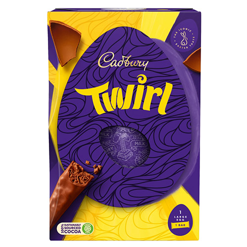 Cadbury Twirl Easter Egg Large British Corner Shop