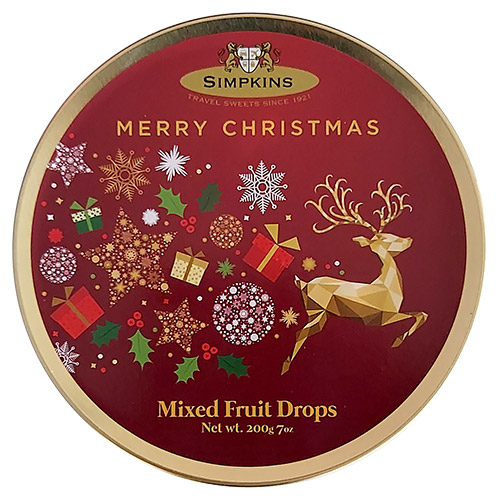 christmas tins of sweets