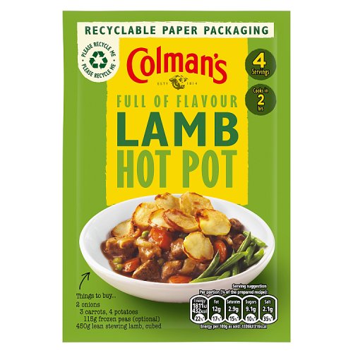 Colmans Lamb Hotpot Sachet Packet Mixes